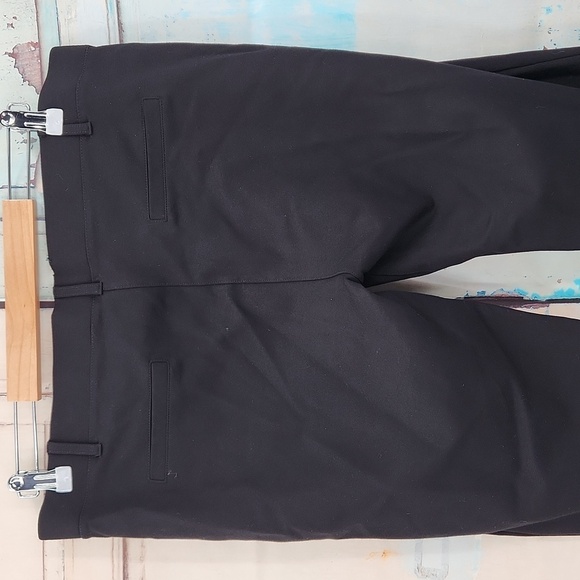 Betabrand W0076-BK Black Straight Leg Classic Dress Yoga Pants - Picture 5 of 7